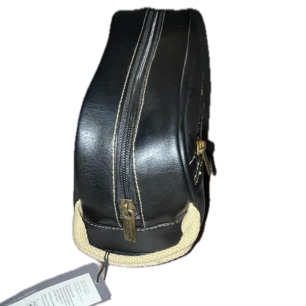 Kenneth Cole Reaction “Come Rain or Shine”Men’s Amenities Travel Bag, Black NWT - Picture 2 of 8
